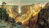 Thomas Moran Canvas Paintings - Grand Canyon of the Yellowstone